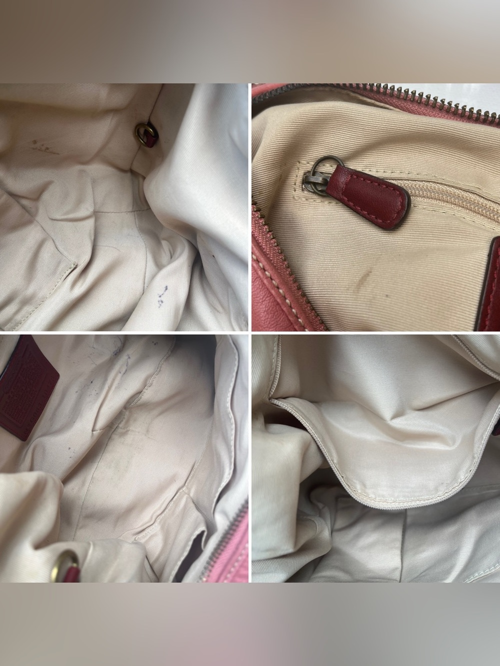 Vintage Coach Soho Shoulder Bag - Style 10478 - Pink - Picture 7 of 10